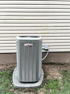 Basement humidity-control equipment in a Central Ohio home