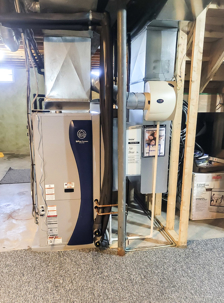 Geothermal heat pump checked for backup heat operation