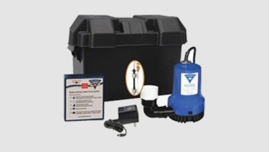 Glentronics Battery Back-Up Sump Pump System